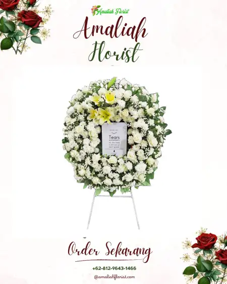 Krans Bunga Duka Pakantingan